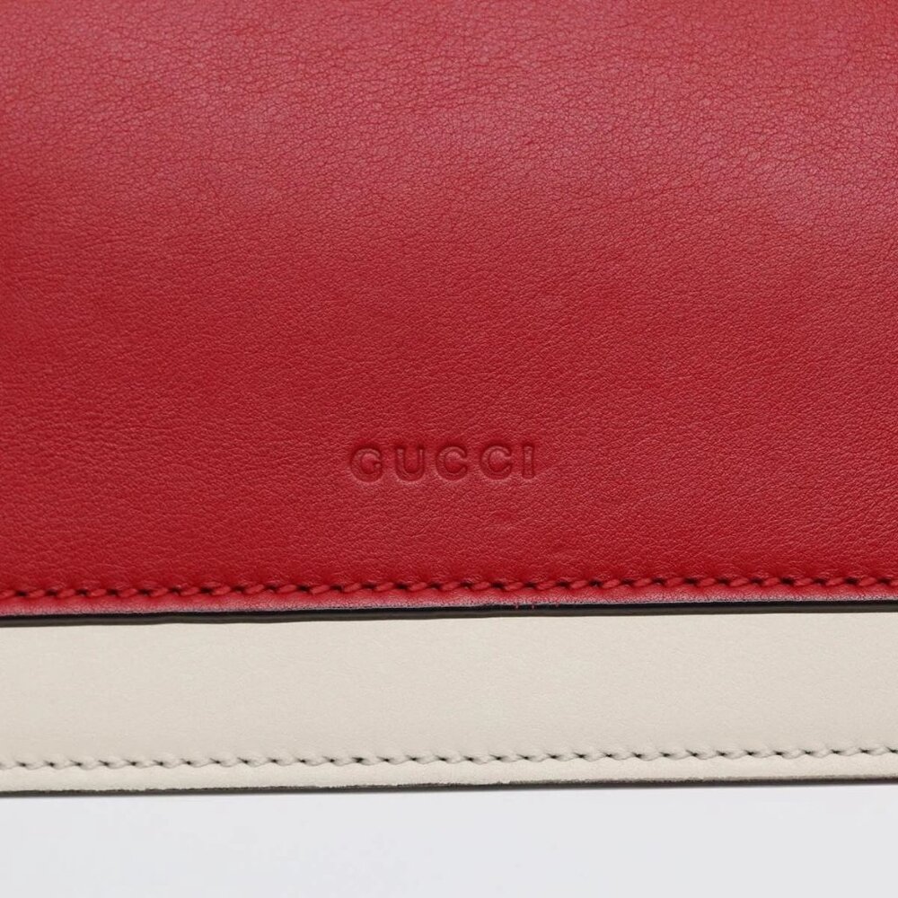 GUCCI Chain Dionysus Panther Shoulder Bag Leather Multicolor 403348 Auth bs1... - Picture 10 of 16